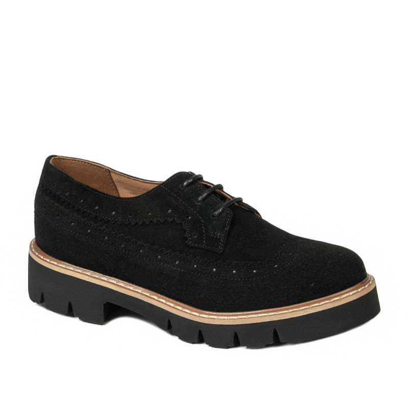 Damskie buty casual 6085 czarny bufo