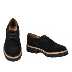 Damskie buty casual 6085 czarny bufo