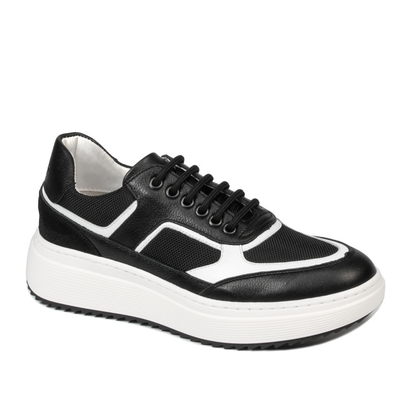 Buty sportowe damskie 6087 czarno połączone