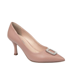 Eleganckie buty damskie 1318 nude