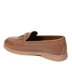 Mokasyny damskie 6082 biz camel