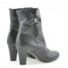 Damskie botki 1136 czarne
