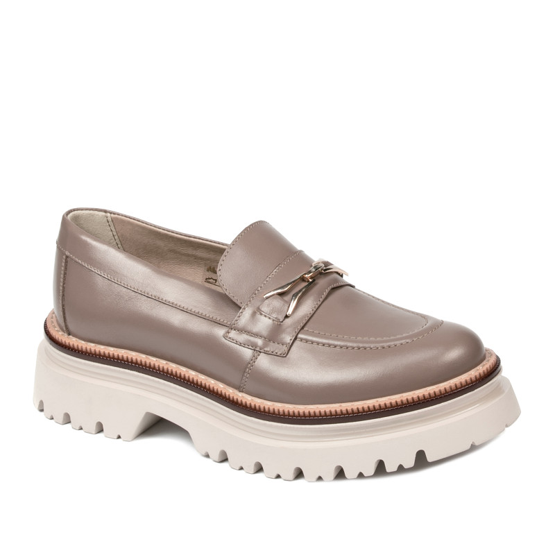 Buty casual damskie 6086-1 cappuccino