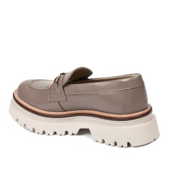 Buty casual damskie 6086-1 cappuccino