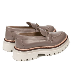 Buty casual damskie 6086-1 cappuccino