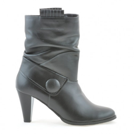 Damskie botki 1115-1 czarne