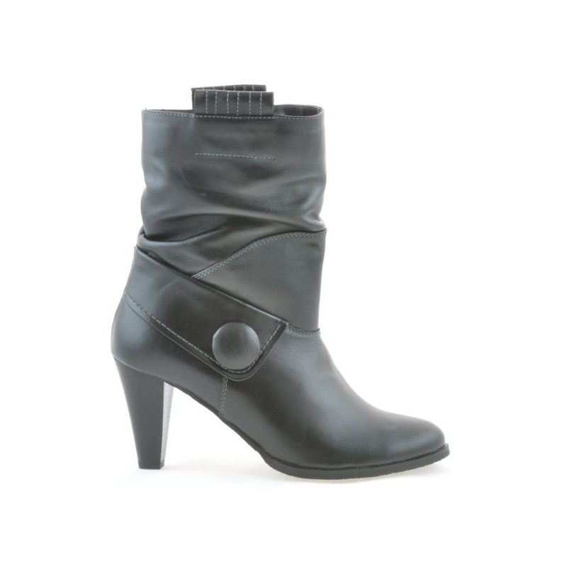 Damskie botki 1115-1 czarne