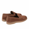 Mokasyny męskie 980 camel welur