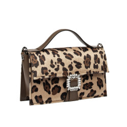Torebka damska 039g 01 cavallino leopard