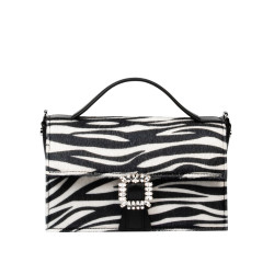 Damska torebka ręczna 039g 01 cavallino zebra