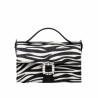 Damska torebka ręczna 039g 01 cavallino zebra