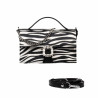 Damska torebka ręczna 039g 01 cavallino zebra