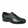 Elegantne buty męskie 958 A zielone