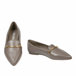 Baleriny damskie 1327 piaskowy