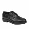 Eleganckie buty młodzieżowe 8005 czarne