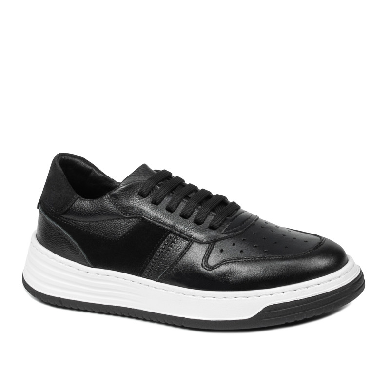 Buty sportowe damskie 6088 czarne kombinowane