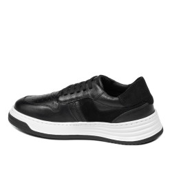 Buty sportowe damskie 6088 czarne kombinowane