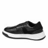 Buty sportowe damskie 6088 czarne kombinowane