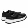 Buty sportowe damskie 6088 czarne kombinowane