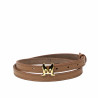 Damski pasek 42mc biz camel