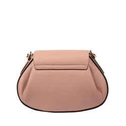 Damska torebka na ramię 027g poudre rose