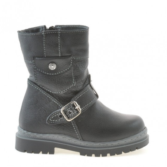 Czarne buty dziecięce 22c 