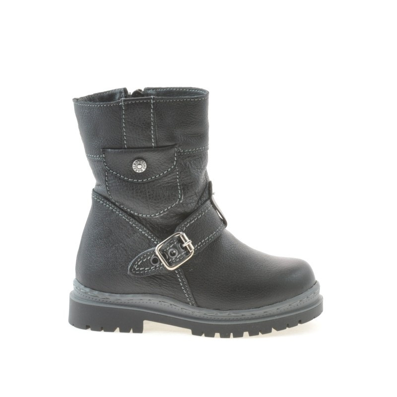 Czarne buty dziecięce 22c 
