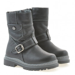Czarne buty dziecięce 22c 