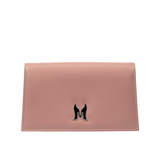 Damska torba na ramię 029g 01 różowy blush