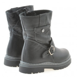 Czarne buty dziecięce 22c 
