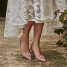 Eleganckie buty damskie 1318 nude lifestyle