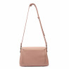 Damska torebka na ramię 040g poudre rose