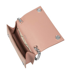 Damska torba na ramię 029g 01 różowy blush