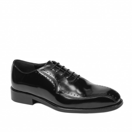 Eleganckie buty męskie 985 czarne florantic