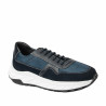 Buty casual/sport męskie 986 indigo kombinowany