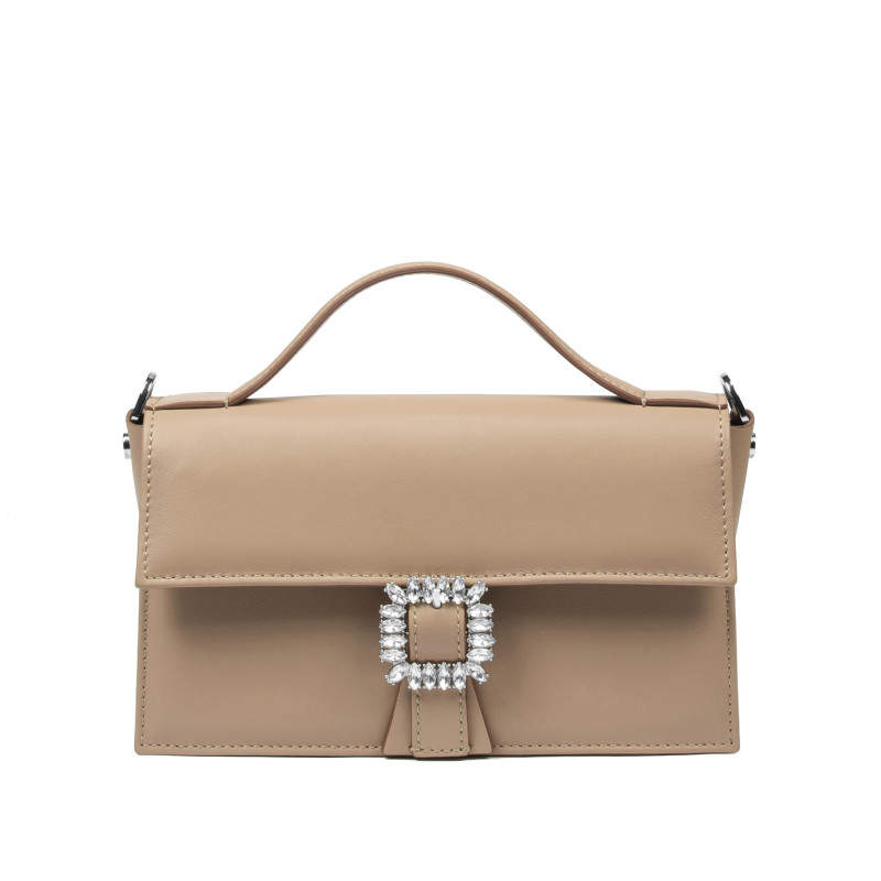 Torba damska do ręki 039g 01 mocha mousse
