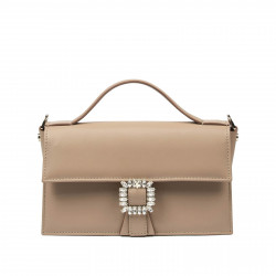 Torebka damska do ręki 039g mocha mousse