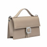 Damska torebka do ręki 039g 01 taupe