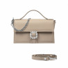 Damska torebka do ręki 039g 01 taupe