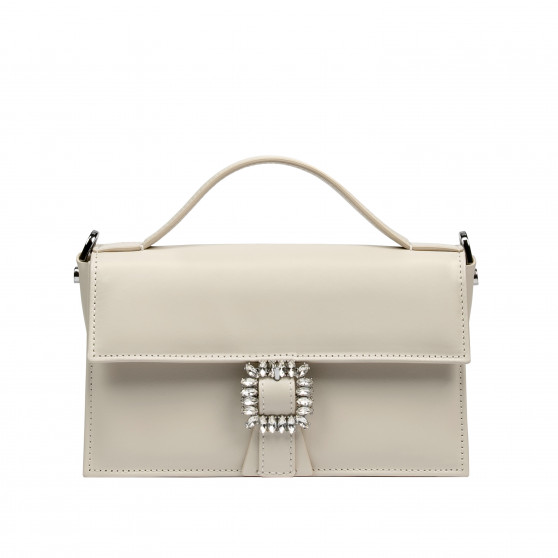 Torebka damska do ręki 039g 01 ivory