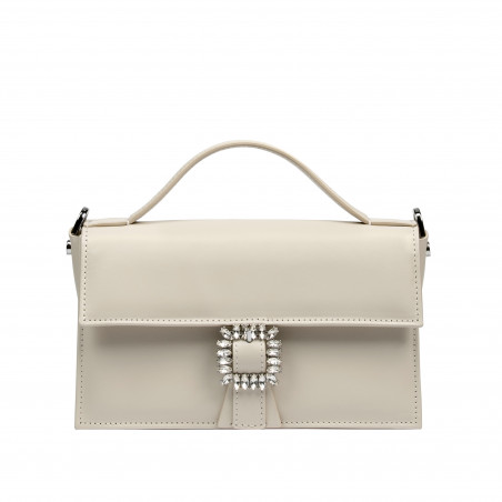 Torebka damska do ręki 039g 01 ivory