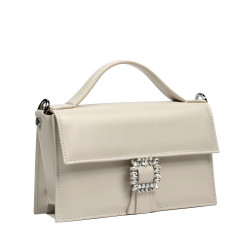 Torebka damska do ręki 039g 01 ivory