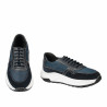 Buty casual/sport męskie 986 indigo kombinowany