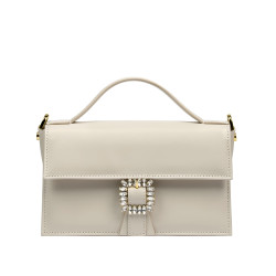 Damska torba ręczna 039g ivory