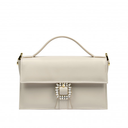 Damska torba ręczna 039g ivory