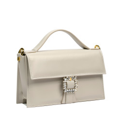 Damska torba ręczna 039g ivory