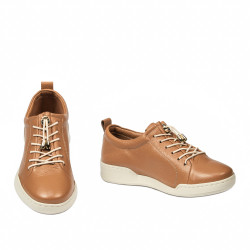 Damskie buty sportowe 6091 brązowe