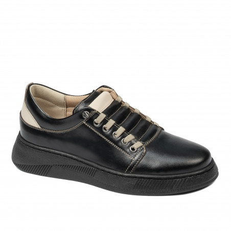Buty sportowe nastolatki 8006 czarno-kompozytowe