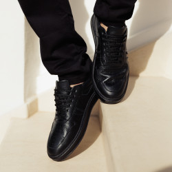 Casualne/sportowe buty męskie 983 czarne lifestyle