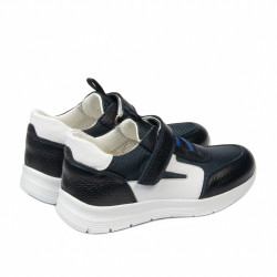 Buty dziecięce 2027 w kolorze indigo łączone